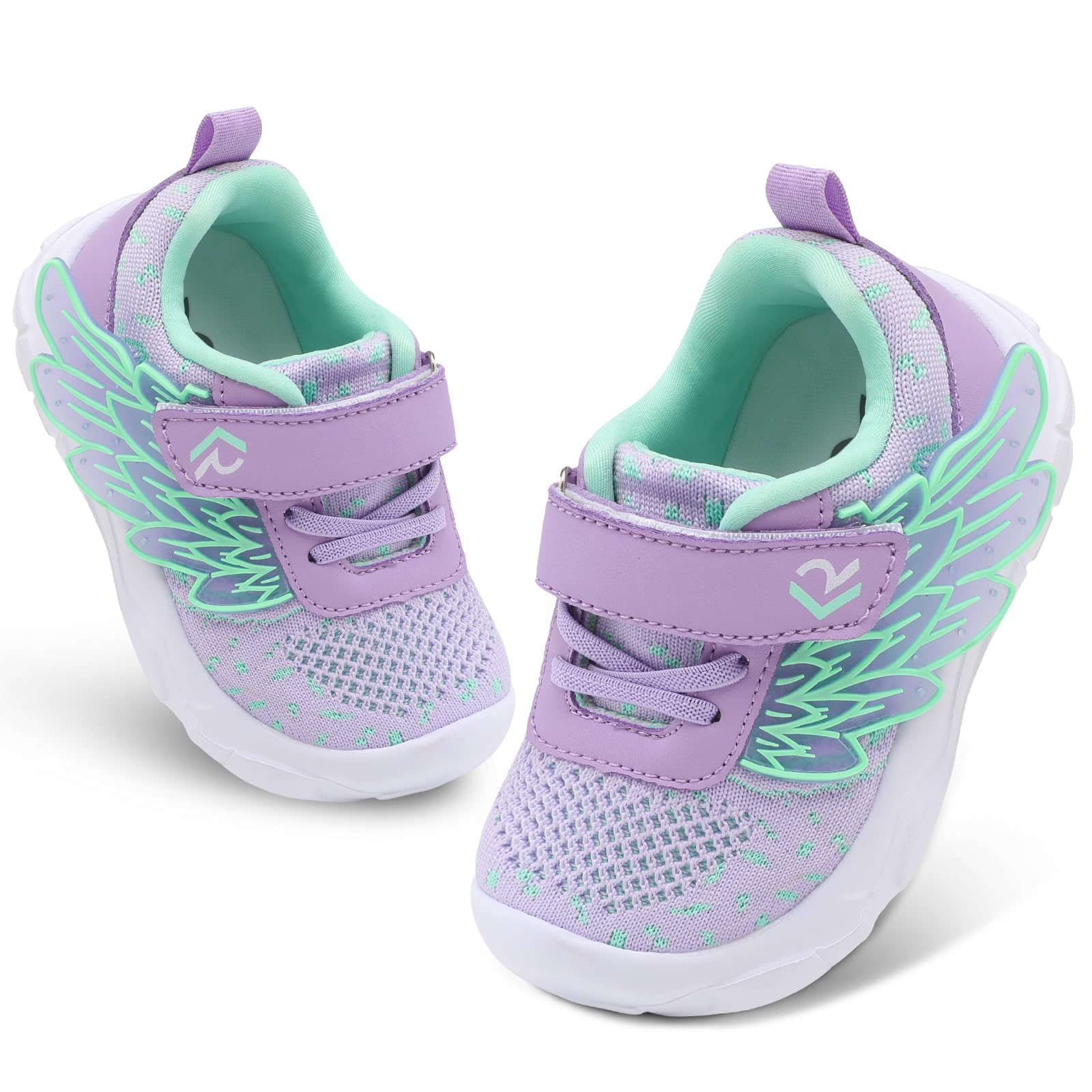 Photo 1 of relxfeet Toddler Shoes Boys Girls Sneakers Baby First Walking Shoes Wide Barefoot Tennis Running Shoes Purple Green Size 61052296416
LPNRRIM7860408
