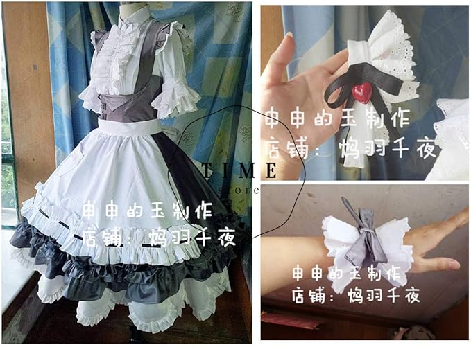 Amazon ファイナルファンタジーxiv Ff14 メイド服 腕輪付き コスプレ衣装 コスプレ 仮装 通販