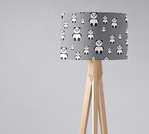 grey nursery lampshade