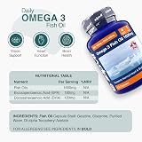 Zipvit Omega 3 Fish Oil 1000mg 120 Softgels EPA 180mg DHA 120mg view 7