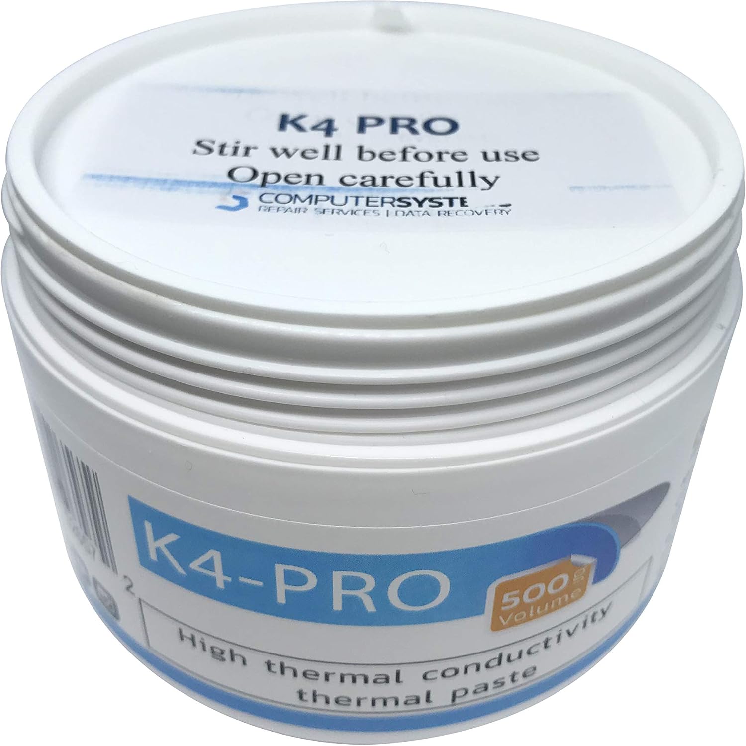 K4-PRO 500g high thermal conductivity thermal paste K 4,6 W/m.K for computer heatsinks Compatible with laptops, Apple MacBook & iMac - Image 3