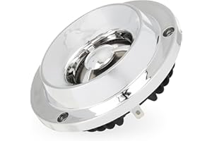 Pyle 4" Titanium Tweeter with Engineering Plastic Frame - 200 Watts, 1.75'' Voice Coil, Car Audio Tweeter for Stereo and Spea