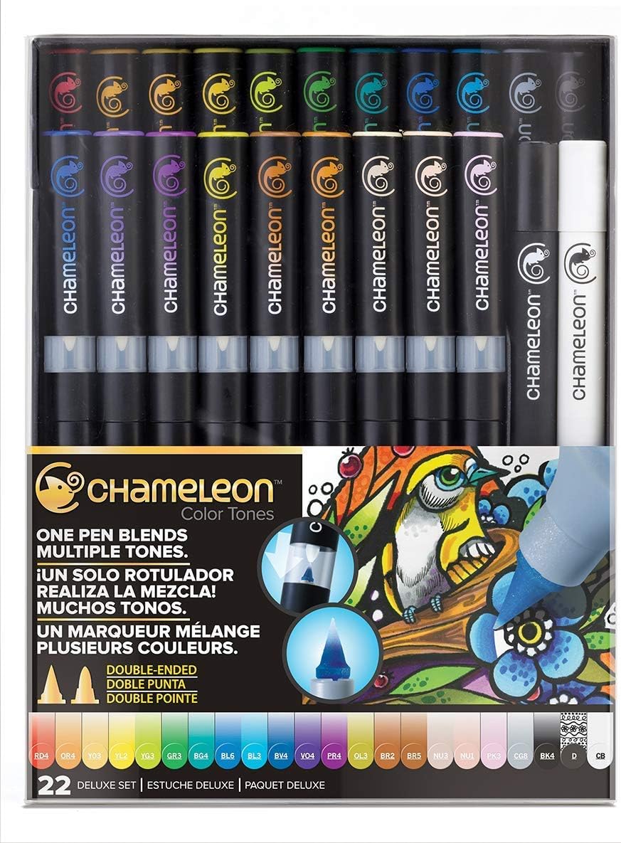Chameleon Art Products, 22-Pen Deluxe Set (Pack of 2)