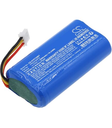 Synergy Digital Credit Card Reader Battery 7.4V 2600mAh - Replacement For Dejavoo QD4 & NEXGO GX05