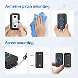 VOXON Wireless Door Bell Kit 1300ft IP65 Waterproof 2 Receivers LED Flash view 7