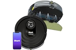Shark RV2002WD AI Robot Vacuum & Mop with LiDAR Navigation, with Home Mapping, Perfect for Pets, WiFi, Compatible with Alexa,