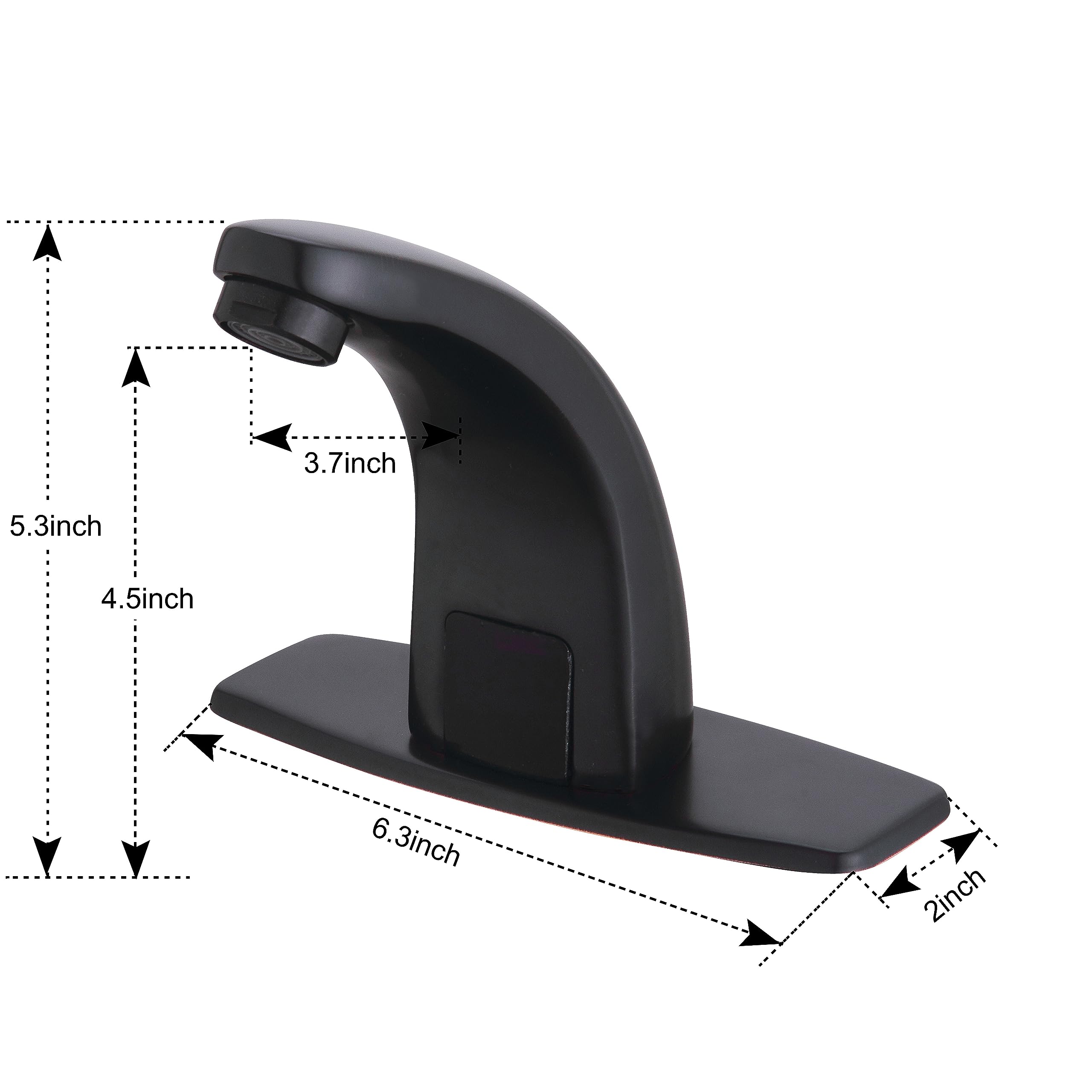 Gangang Touchless Bathroom Sink Faucet, Hands Free