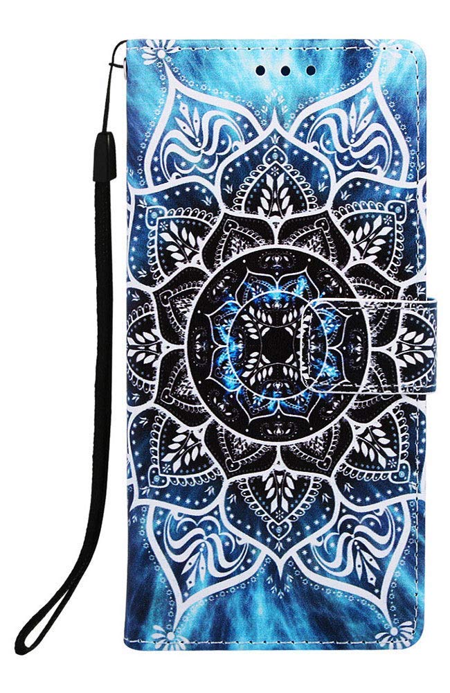 Best lg stylo 4 case kickstand flip pu wallet leather wrist strap