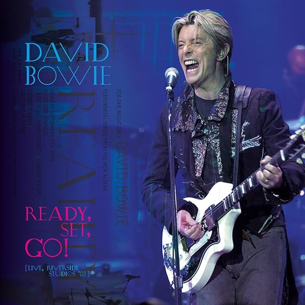 洋楽 David Bowie READY, SET, CO! CD Amazon.com: Ready, Set, Go! (Live, Riverside Studios '03) (RSD25