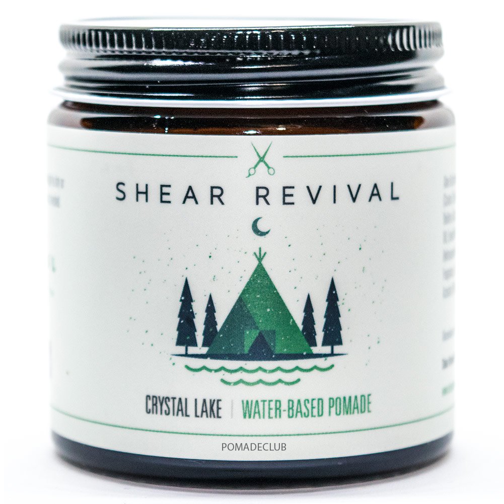 Shear Revival Crystal Lake Water Based Pomade 4oz Amazon.co.uk Beauty