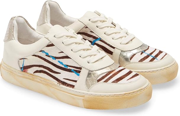 animal print lace up shoes