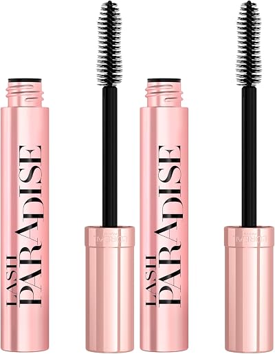 L'Oréal Paris Lash Paradise Intense Volume Mascara Black 2 Pack