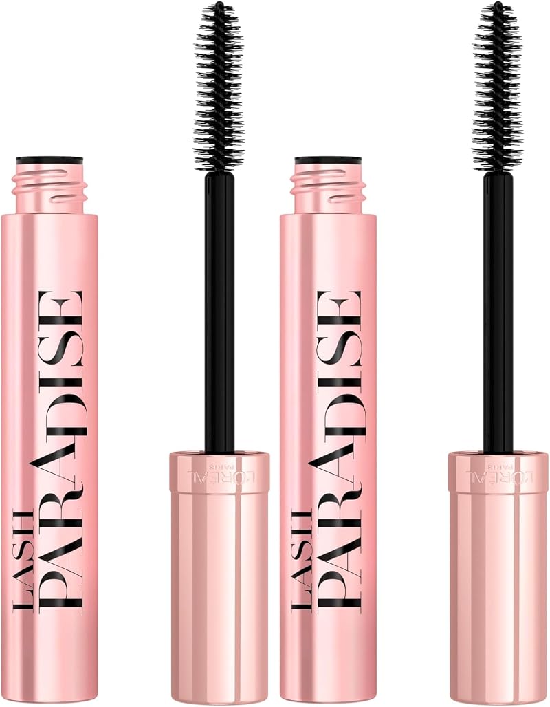 L'Oréal Paris Lash Paradise Intense Volume Mascara Black 2 Pack