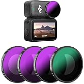 AMAZEAR ND Filters Set for DJI Osmo Nano Accessories, CPL / ND8 / ND16 / ND32 Replacement Lens Filters Kit, 4 Pack Optical Gl