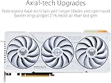 ASUS TUF Gaming GeForce RTX 4070 Ti White OC 12GB GDDR6X DLSS 3 view 2