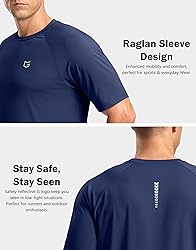 G Gradual Men's Workout Athletic T-Shirts Moisture