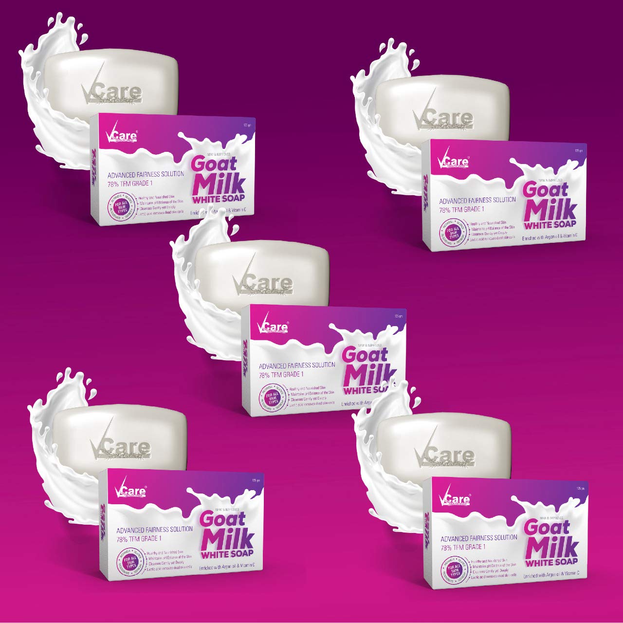 vcare goat milk soap