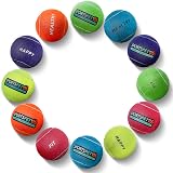 SPORTSPET Multicolour Tennis Balls for Dogs 64mm Pack of 12 Rubber view 3