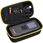 Mchoi Portable Air Compressor Case Fits for Modari/LOLSSA/for OlarHike 12V DC 150PSI Tire Inflators, Hard Protective Case with Mesh Pocket for Car Tire Pumps, Air Tubes & Tools, Case Only