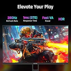 KTC 27'' 280Hz 240Hz Gaming Monitor 1ms GTG 350nits