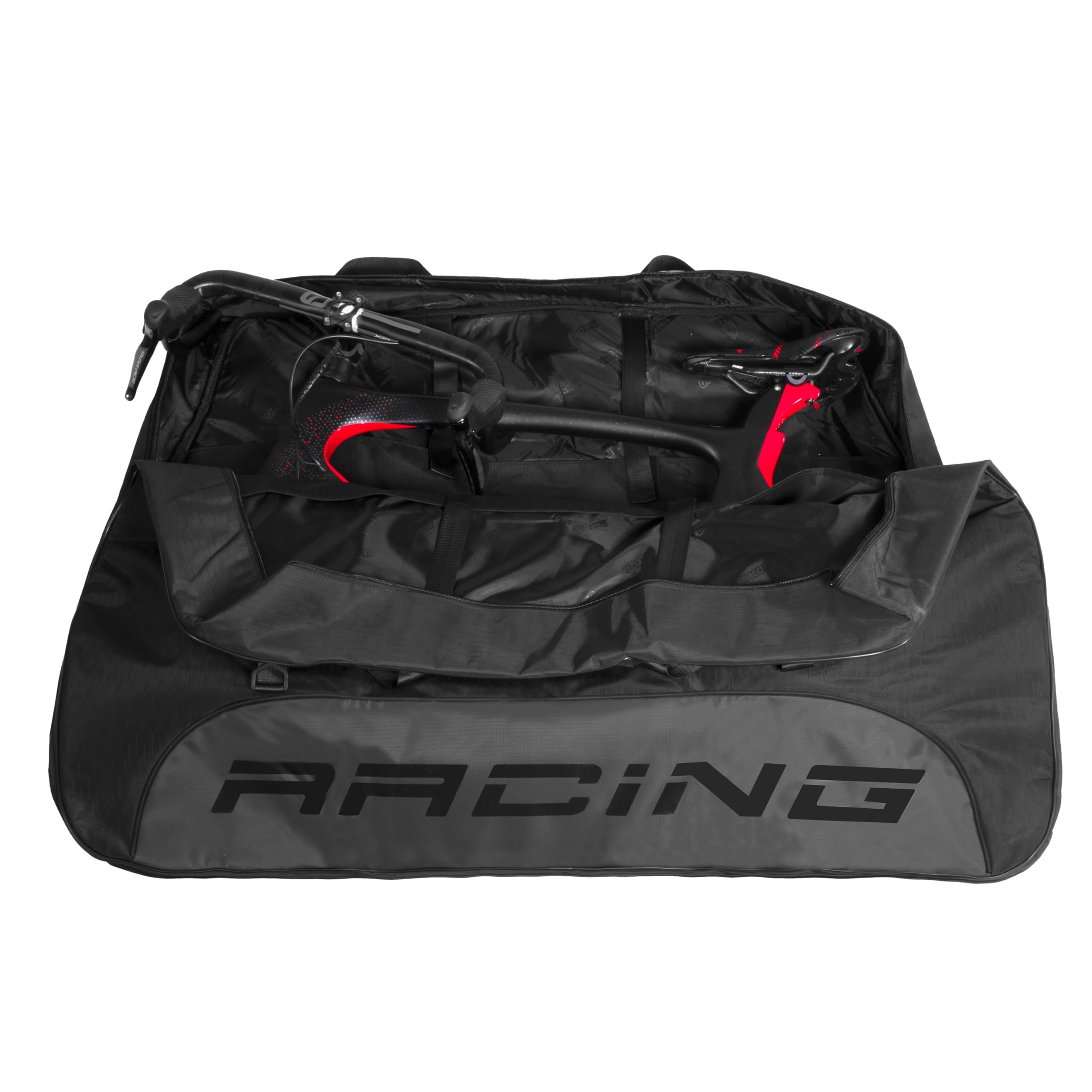 SCICON Travel Plus Racing Cycle Bag, Black, 117x20x82cm
