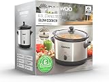 Daewoo 6.5L Slow Cooker Large Family Electric Cooker with Glass Lid view 7