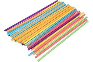 COSMEVIVI 100Pcs Wooden Rhythm Sticks Rounded Hardwood Educational Musical Beating Sticks for Classroom