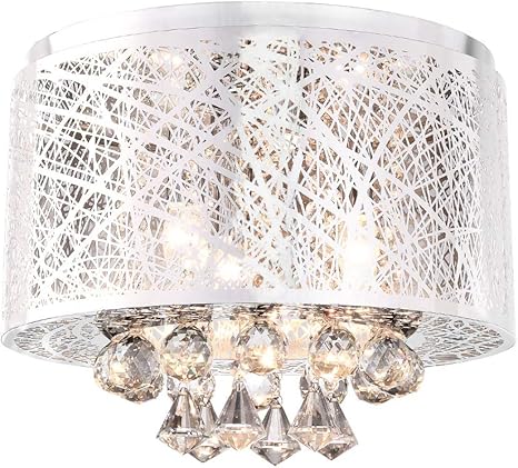 lampara de techo moderna de 3 luces de techo para comedor dormitorio sala de estar cromada