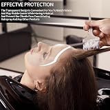 DIUJHUUY 50 Pcs Clear Face Visors PET Transparent Shower Eye Protector Shields view 5