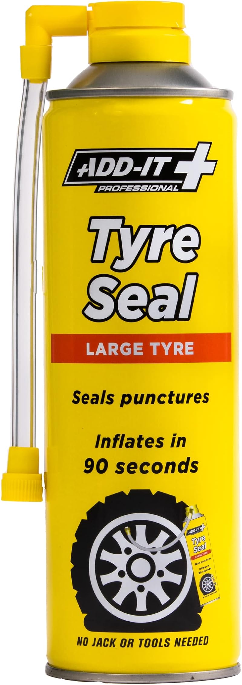 ADD IT Add-It Tyre Seal 500 ml Emergency Puncture Repair Large Tyre