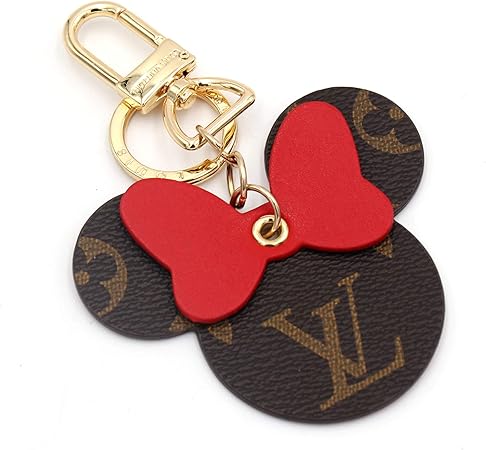 Amazon キーホルダー キーリング ミッキー キーチェーン ミッキーマウス バッグチャーム 車鍵ホルダー メンズ レディース 小物 アクセサリー レッド キーケース キーホルダー 車 バイク