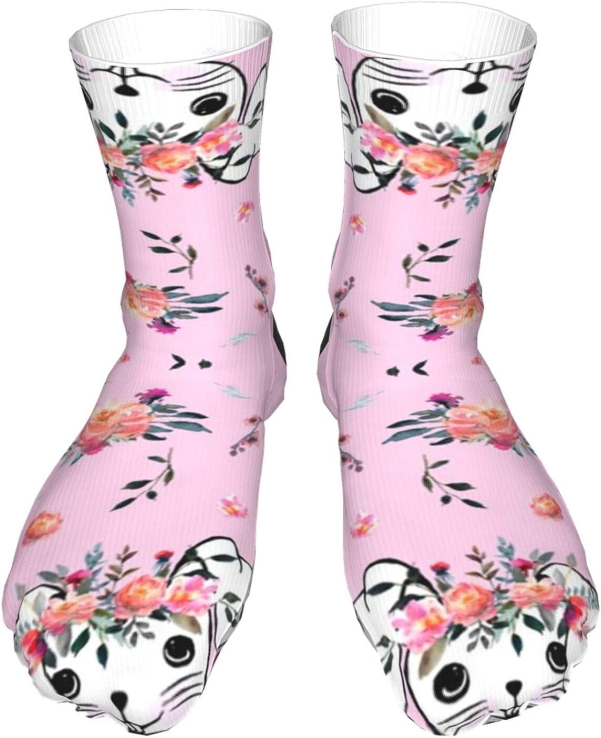 Lustige Socken mit Osterhasen-Motiv, Unisex, lustige Socken mit Design-Grafik für Geschenke ...