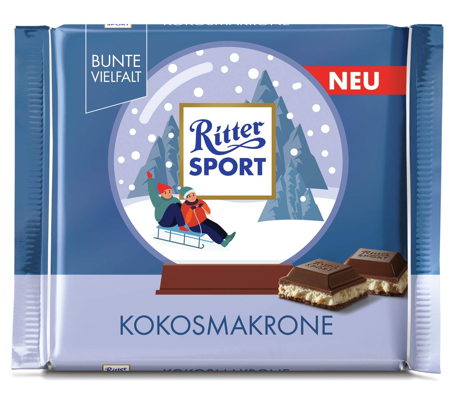 Ritter Sport Winter Creation Limited Edition Coconut Macaroon Pack Of 3 Amazon Com Grocery Gourmet Food