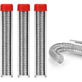WYcYcW 3Pcs Solder Wire 63/37,High Purity Tin Rosin Core Solder for Electronic Electrical Soldering Components Repair,Low Residue(0.6mm27g)
