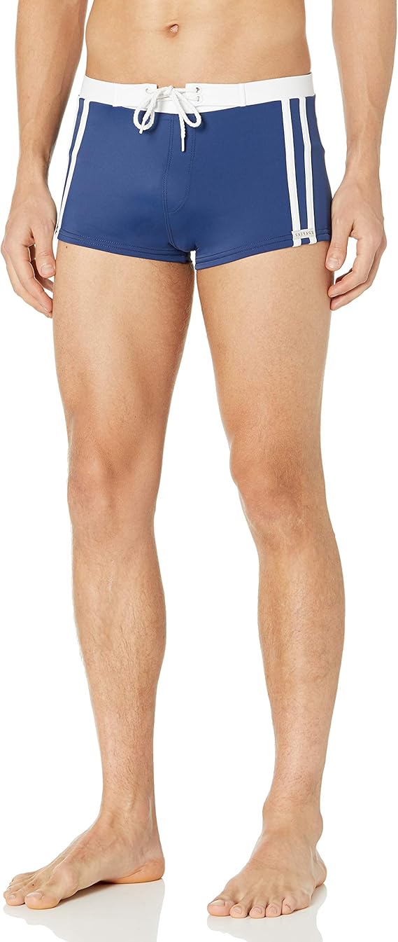 Sauvage Men's Riviera Square Cut Swim Trunk