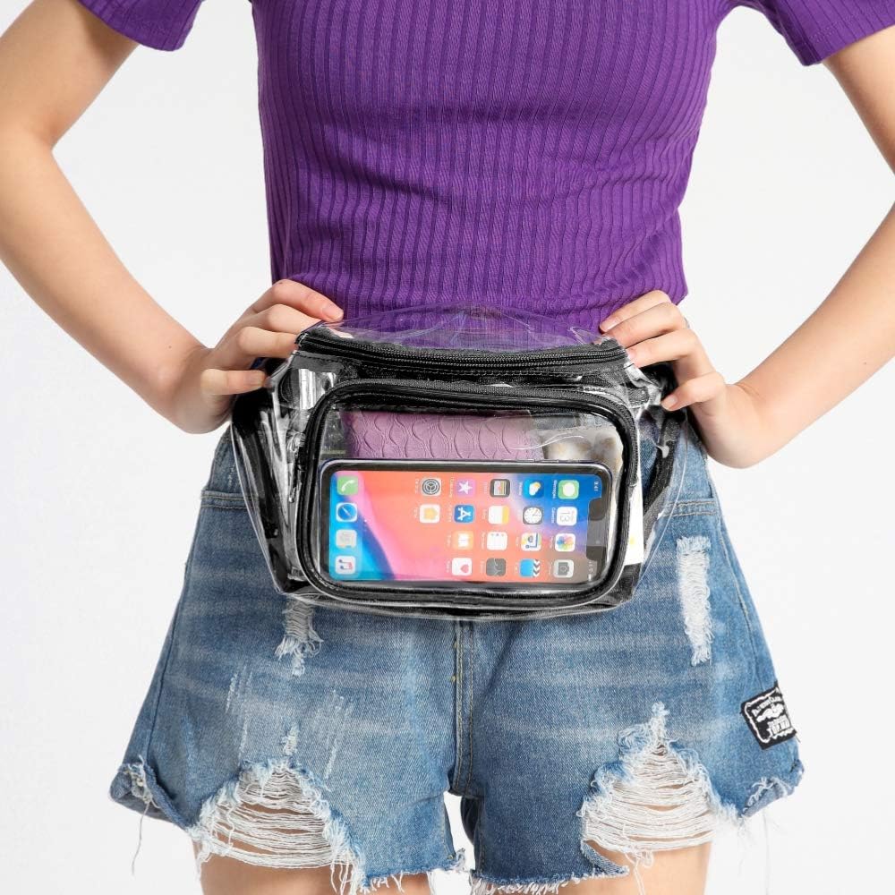 Clear Fanny Pack Stadium Approved, Ace Teah