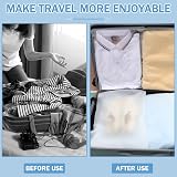 Yoosso 40 Pcs Ziplock Bags 50x40cm and 40x30cm Large Travel Clothes Storage view 4