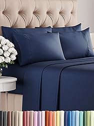 CGK Linens Full 6 Piece Sheet Set - Cooling Sheets