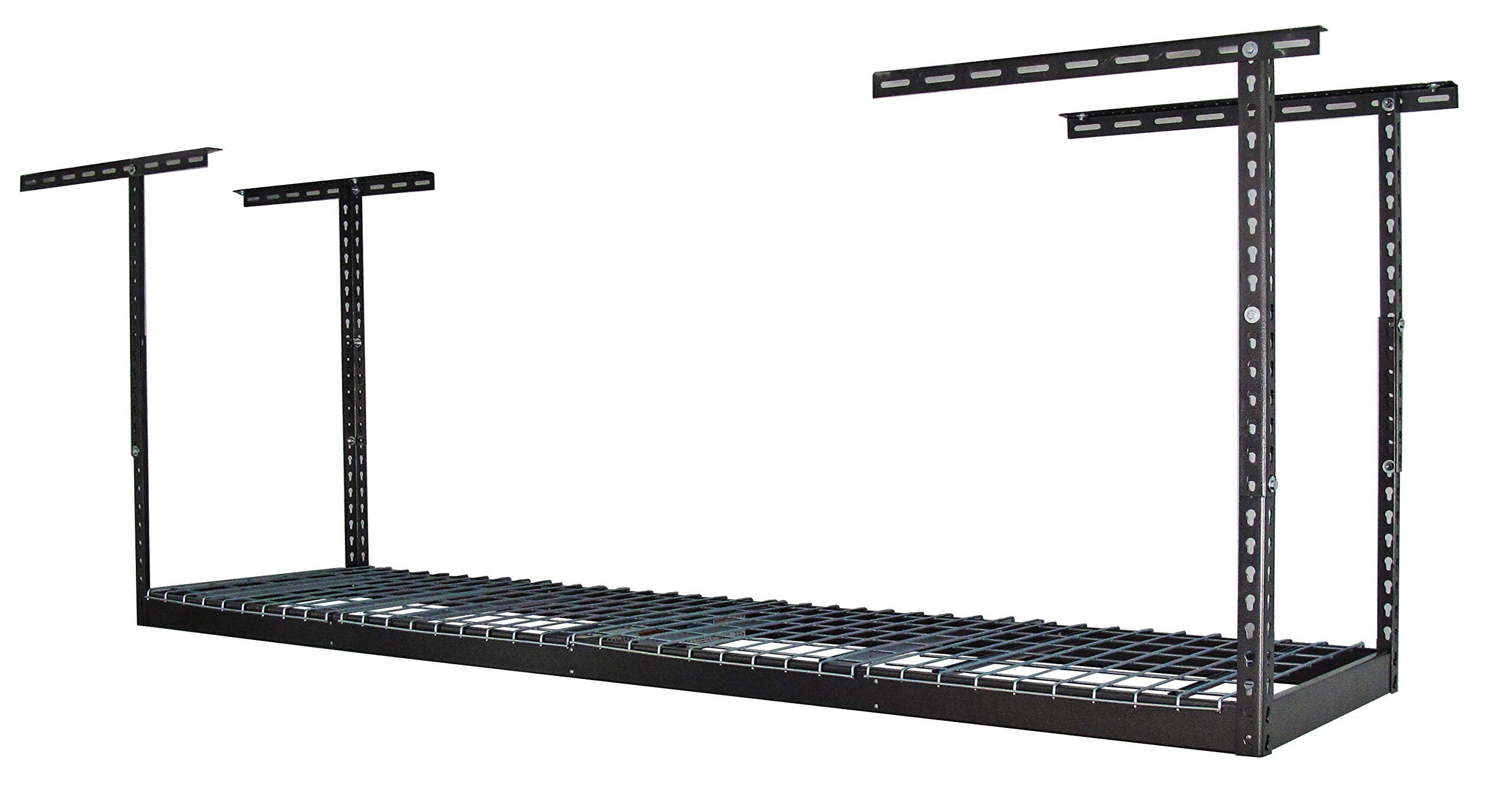 Buy MonsterRax 2x8 Overhead Garage Storage Rack Height Adjustable Steel Overhead Storage