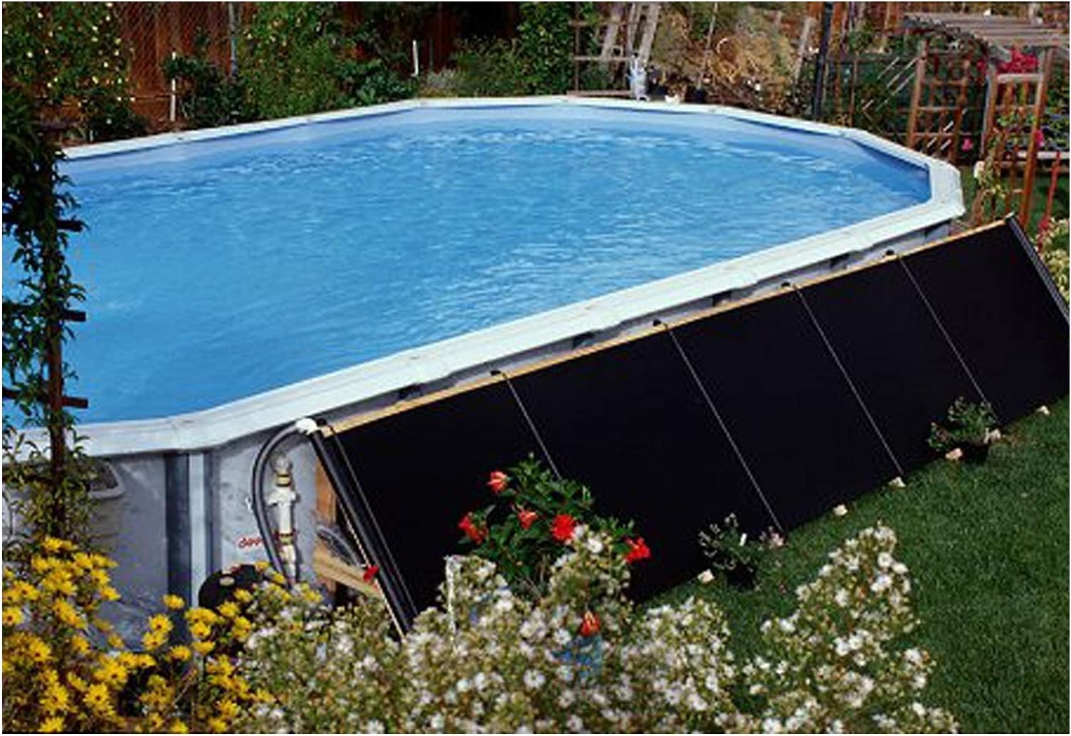 Sungrabber Fafco (2) 2'x10' Above Ground Swimming Pool Solar Heating Panels 295-2