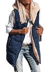 PRETTYGARDEN Womens 2024 Fall Reversible Vests
