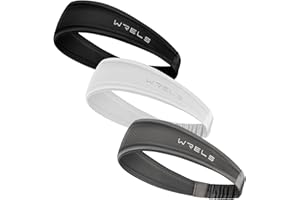 WRELS Cooling Headband Moisture Wicking Sweatband Women & Men for Outdoor Sports, Fitness, Yoga, Tennis, Fitness, Workout – 3