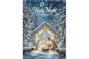GEMFAMILY Holy Night 5D Diamond Painting Kits for Adults,Christma Winter Birth of Jesus Diamond Art kit for Beginners,DIY Full Round Drill Diamond Dots with Gem Art Crafts for Home Wall Decor12 x16 Inch