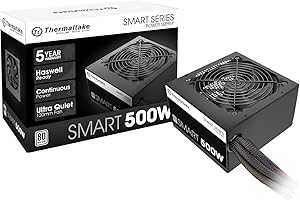 Thermaltake Smart 500W 80+ White Certified PSU