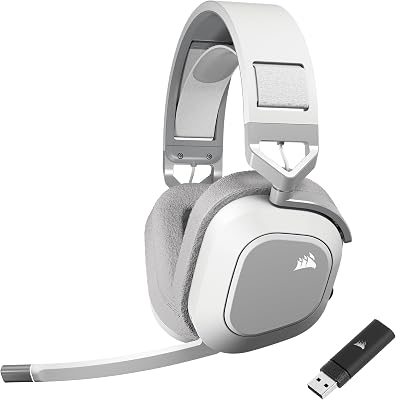 HS80 MAX Wireless Auriculares para Juegos – Blanco