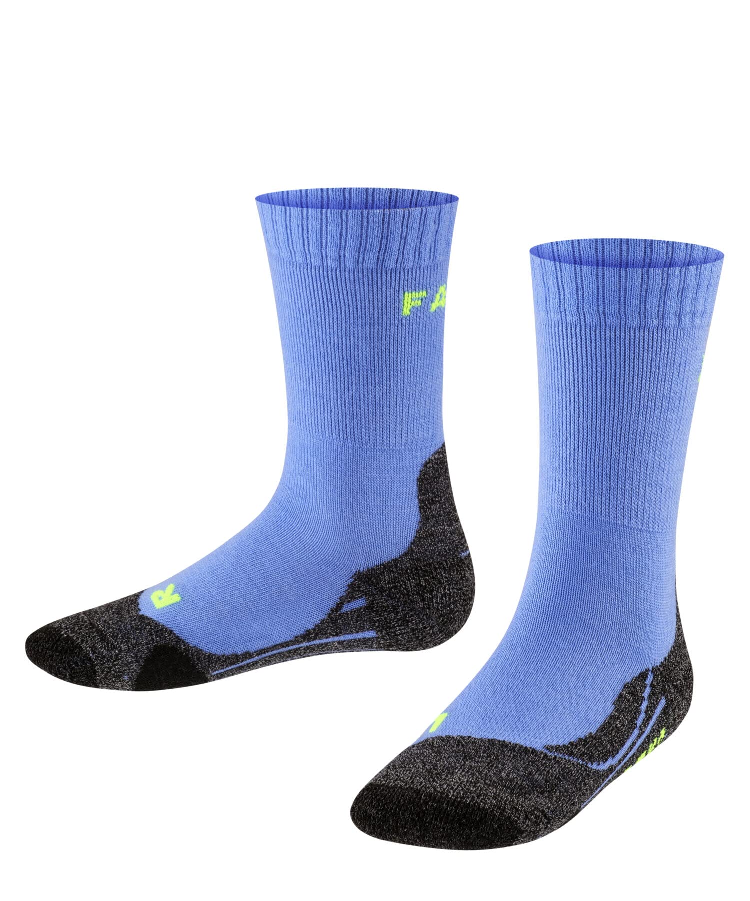 FALKE Unisex Kids TK2 K So Wool Thick Anti-Blister 1 Pair Hiking Socks, Blue Note 6545, 6-8.5