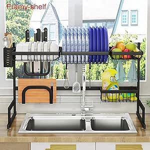 TJZY Escurreplatos estante de cocina organizador de pie: Amazon.es