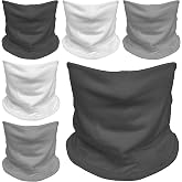 HCMY Pack Neck Gaiters Tube UV Face Mask Bandana Balaclava Shiesty Magic Scarf Headwear Headbands Wraps for Women Men