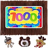 GAGANIU 1000pcs Pipe Cleaners, Pipe Cleaners for
