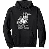 Black Is My Happy Color Gothic Unicorn Goth Girl Emo Pullover Hoodie